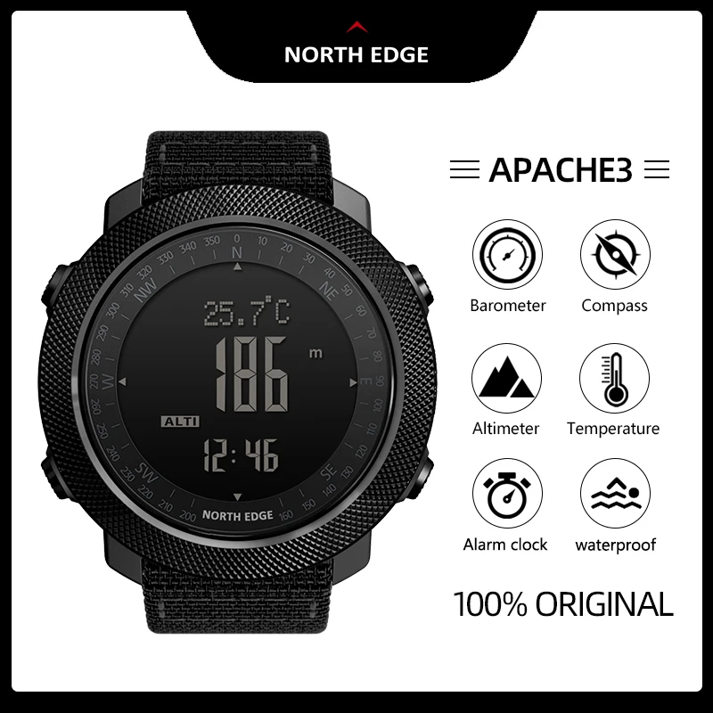 NorthEdgeApachesmartwatchMensportsmartwatchforRunningClimbing