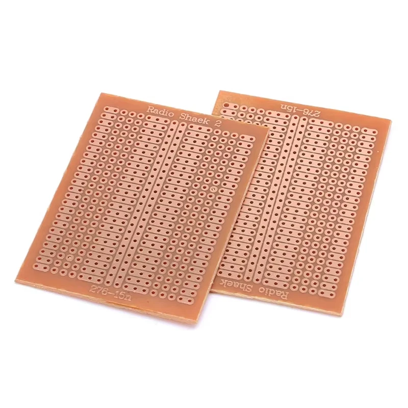 5/10PCS DIY Prototype Paper PCB Universal Experiment Matrix Circuit Board 2-3 Connected Hole Single Hole 5x7CM