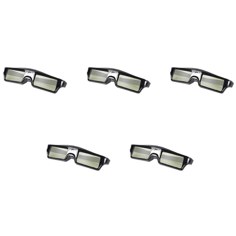 

5X Rechargeable Active Shutter 3D Glasses For Optoma Benq Acer Sony ALL DLP Projector