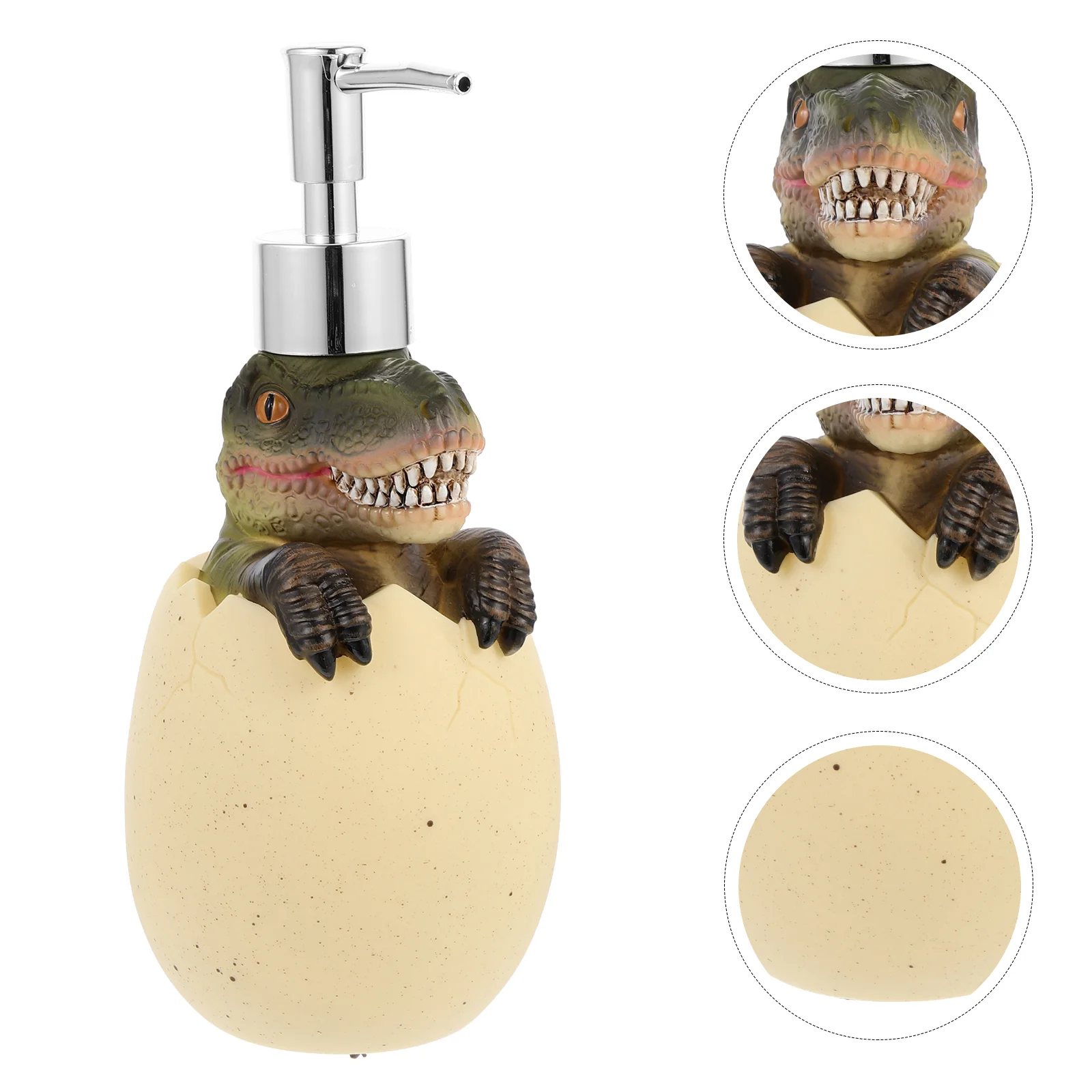 

Dinosaur Lotion Bottle Press Emulsion Dispenser Cartoon Pump Empty Shampoo Container Refillable Toiletries Stuffed Animal