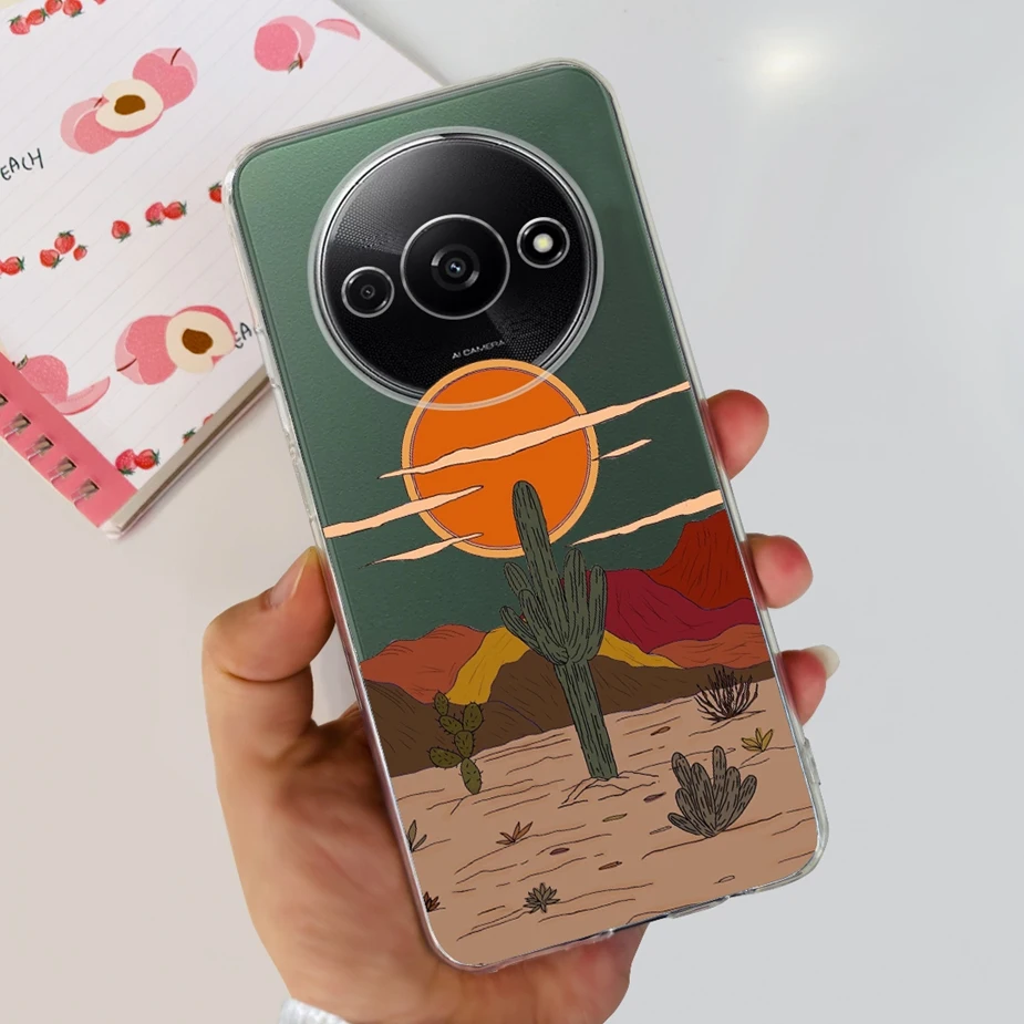 Stylish Painted Soft Silicone Phone Protective Case