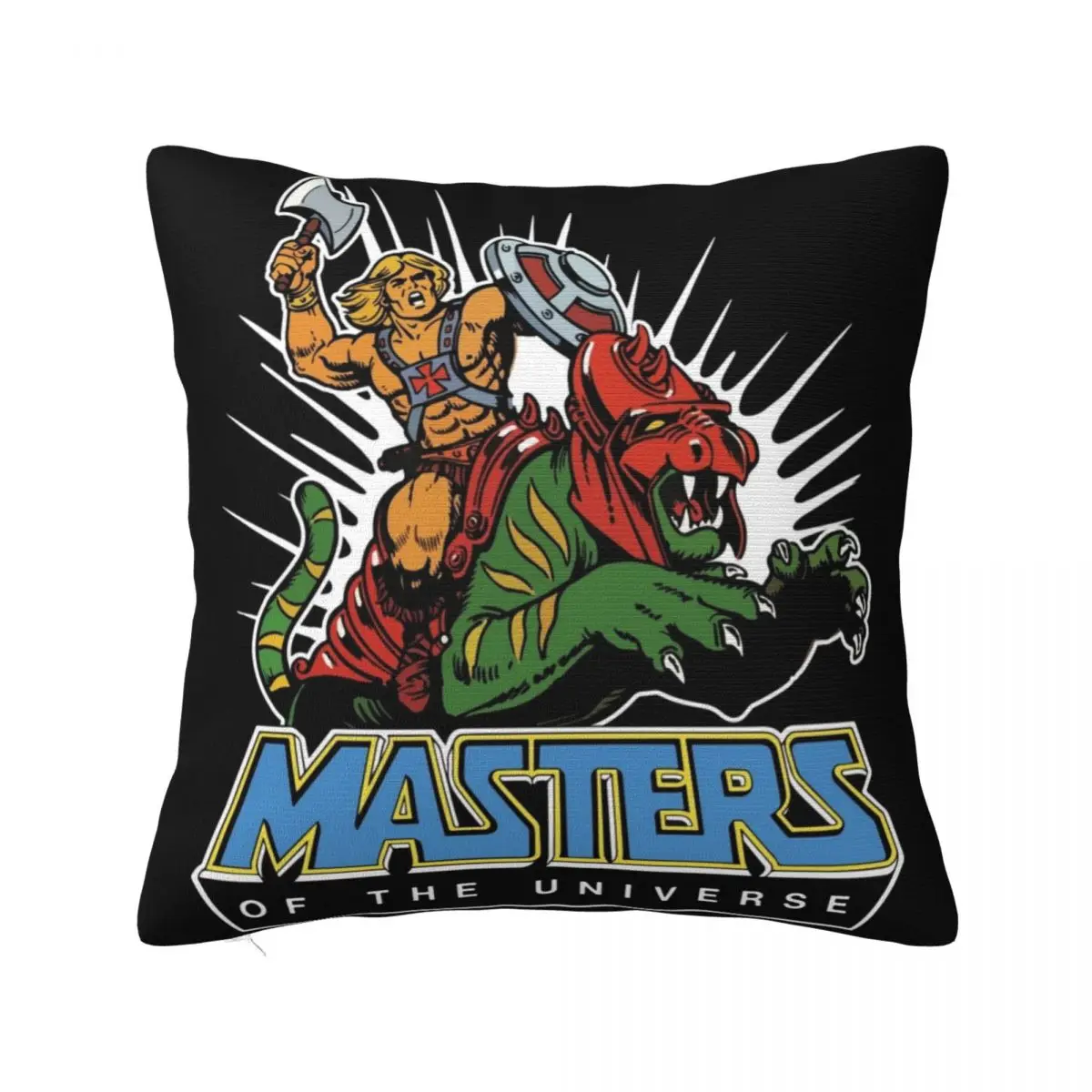 

HE-MAN Throw Pillow Decorative Sofa Cushions Plaid Sofa Christmas Pillows