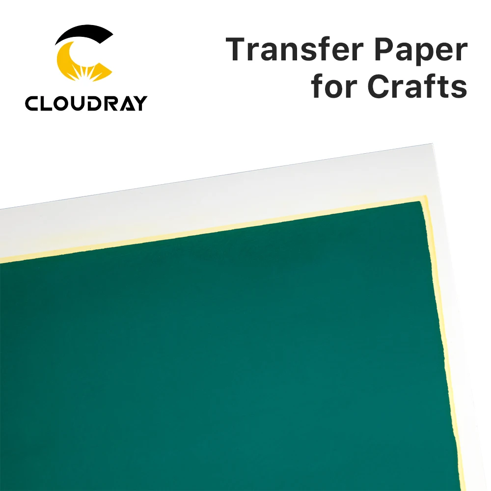 Cloudray 공예용 전사지, 레이저 조각 및 마킹 기계용 DIY 아트 디자인, 컬러 마킹, 5 개, 10 개