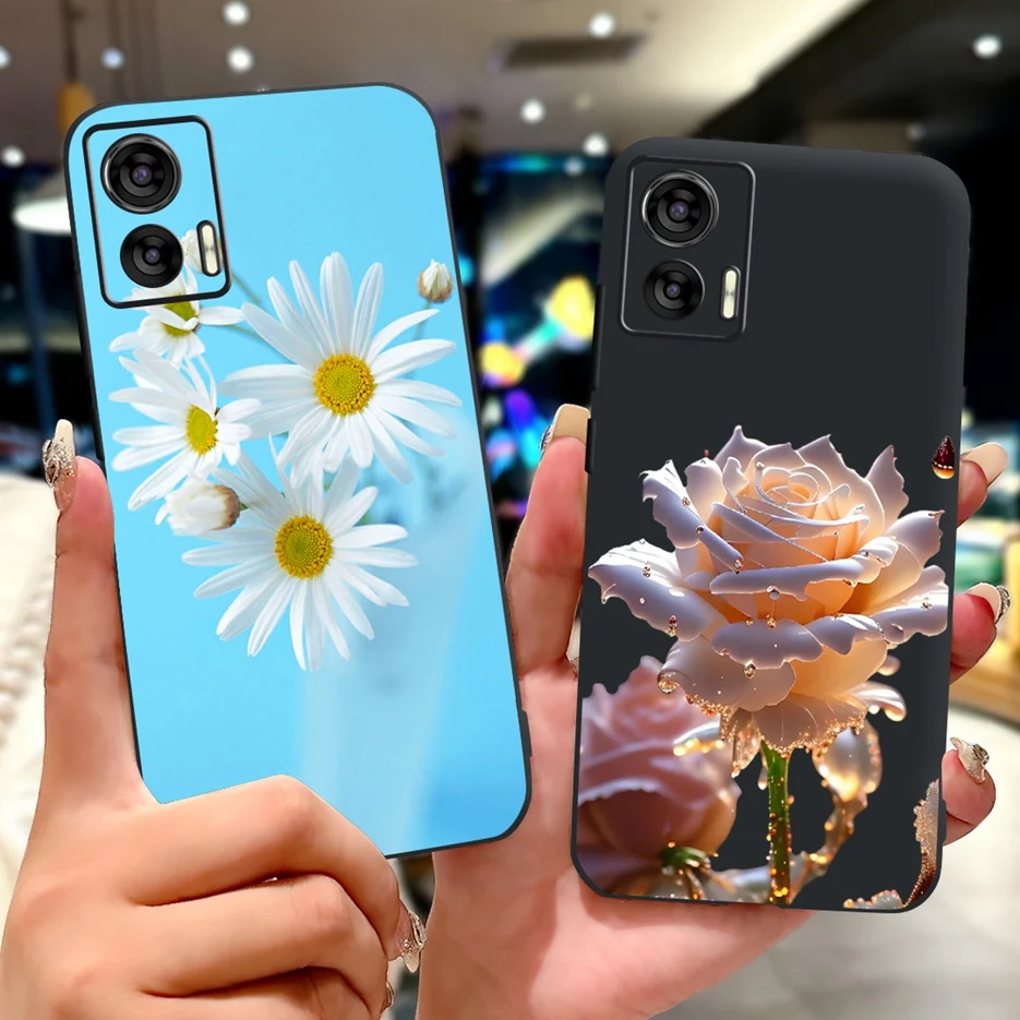 Cute Painted Shockproof Phone Case for Motorola Edge 30 Neo - Soft Protective Cover