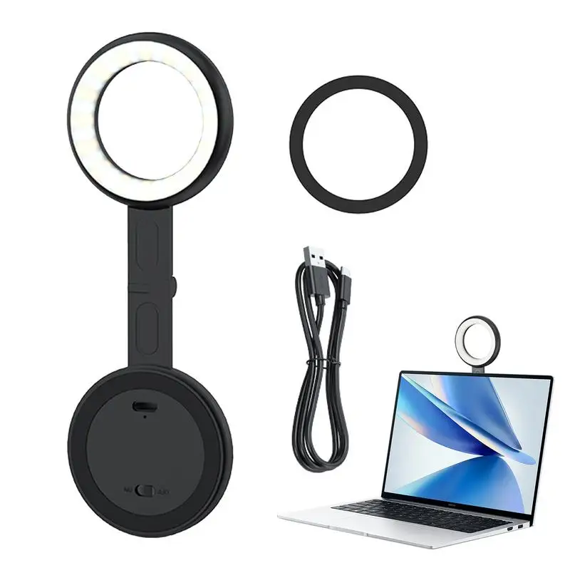 

Женское кольцо для селфи, портативное магнитное кольцо, фотолампа для селфи с регулируемой яркостью для девушек, видео для макияжа