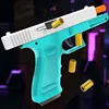 Toy Guns Model Automatic Continuous Shell Throwing Soft Bullet Launcher Outdoor Game Children Adult Airsoft Pistol Kids Fake Gun 3