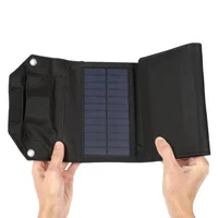 Panneau solaire pliant 60W/80W/100W USB 5V, chargeur solaire Portable, batterie externe pour Camping en plein air, randonnée + câble 2