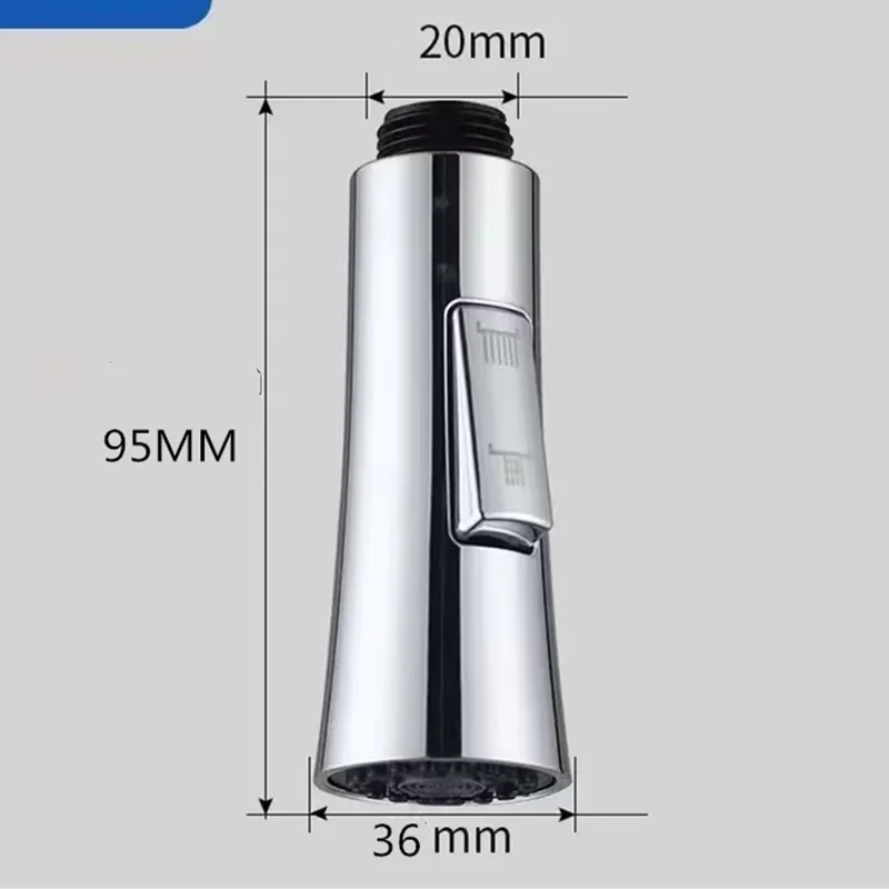 Kitchen Tap Pull Out Shower Head Water Sprayer Aerator image 5
