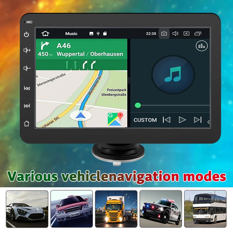  ڵ  Ƽ̵  ÷̾,  ī÷   ȵ̵ ڵ GPS HD ġ ũ, ī޶ , 7 ġ