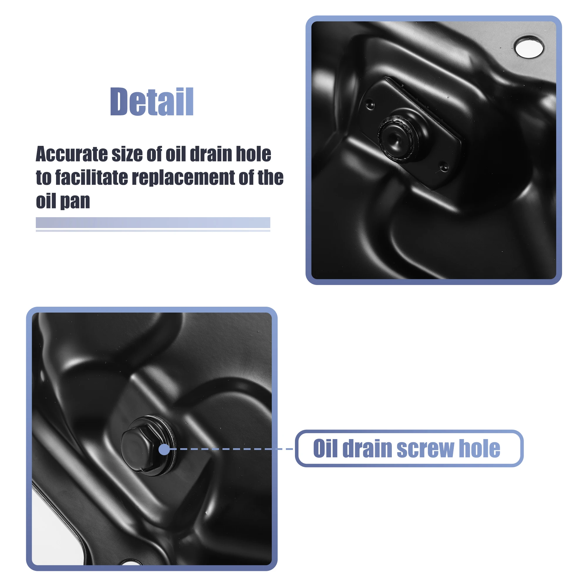 X Autohaux 1pcs Engine Oil Pan No.111101KC0B for Nissan Juke 2011- for Nissan Sentra