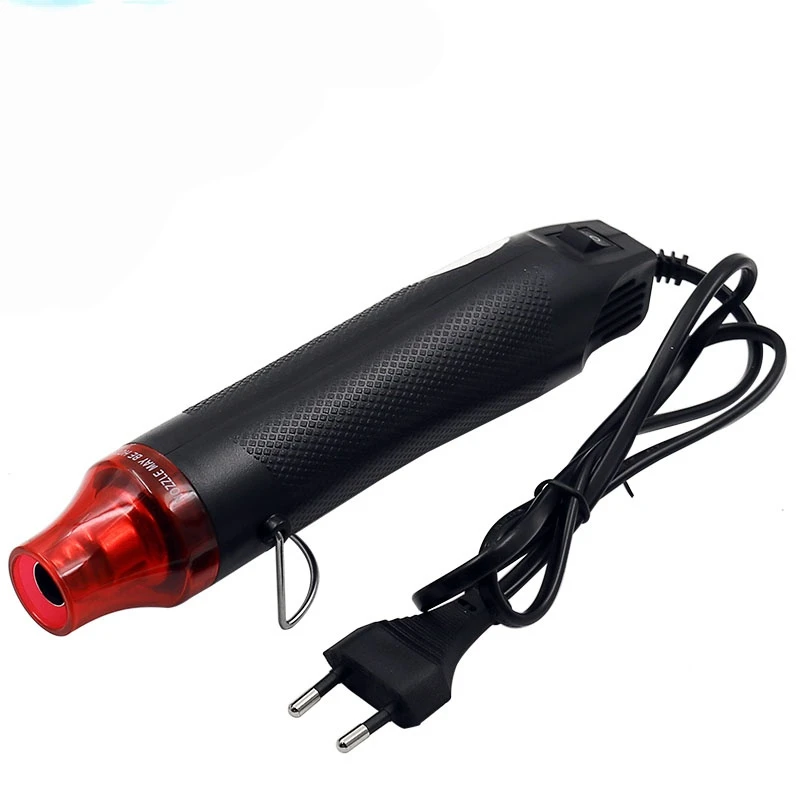 220V DIY Using Heat Gun Electric Power tool hot air 300W temperature Gun with supporting seat Shrink Plastic DIY tool color cool melt glue gun Power Tools