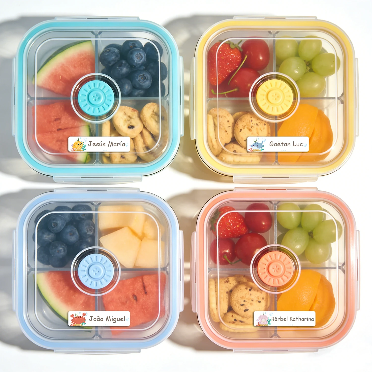 80/160/240개 개인 맞춤형 이름 스티커 방수 라벨 어린이 교사 부모 학교 어린이집 - 머슬