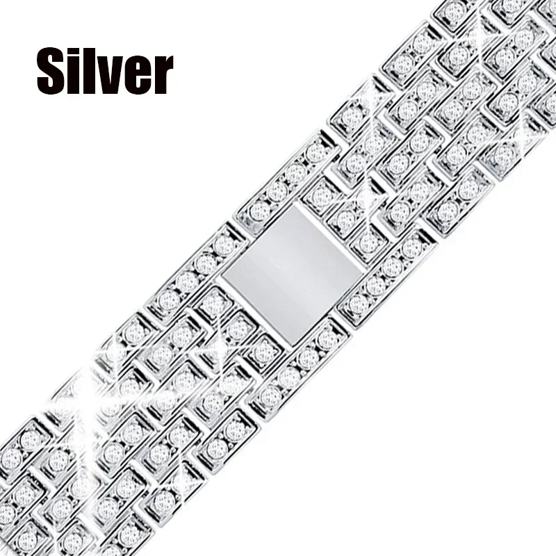 Diamond Metal Bracelet Strap