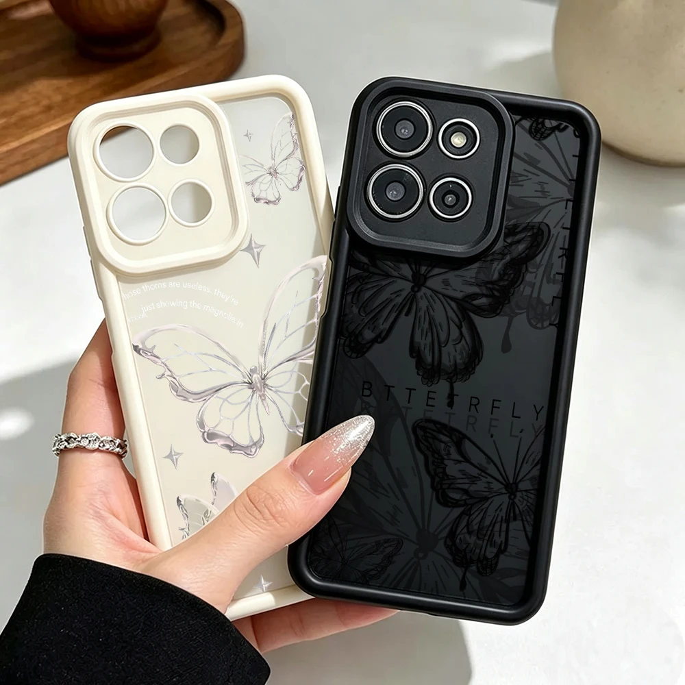 Elegant Abstract Line Butterfly Case – Stylish Protective Cover