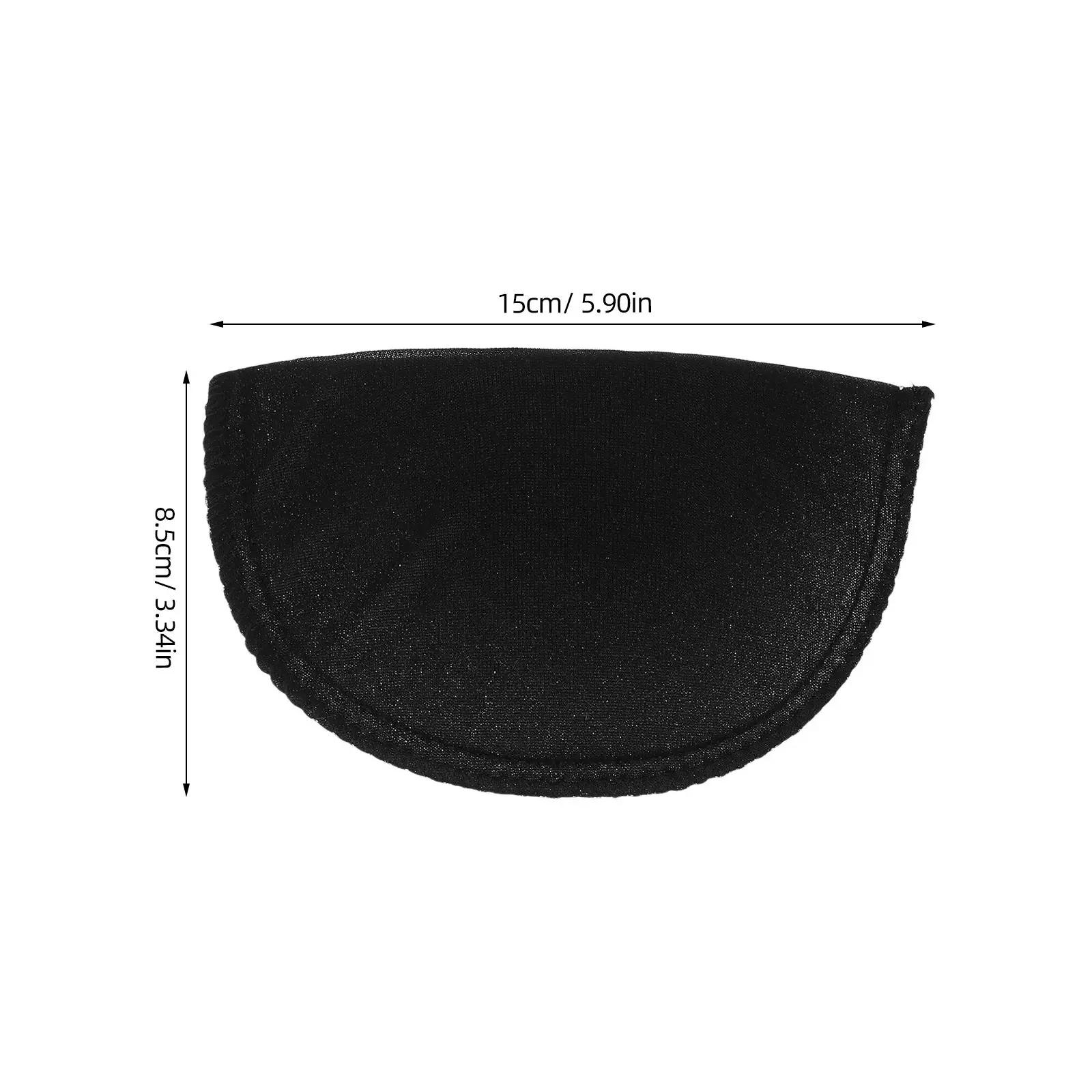 4쌍의 부드러운 스폰지 어깨 패드 세트-여성 정장 재킷 드레스 코트 의류 바느질 통기성 편안한 착용감