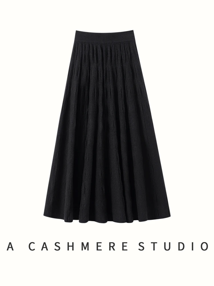 Women Cashmere Skirt - Styling Example