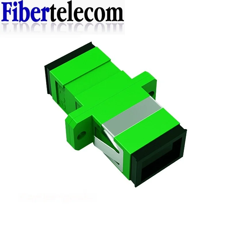 APC SC-SC flange Fiber Coupler APC Fiber Optic Adapter Optical Fiber Flange SC Connector Ftth UPC 3