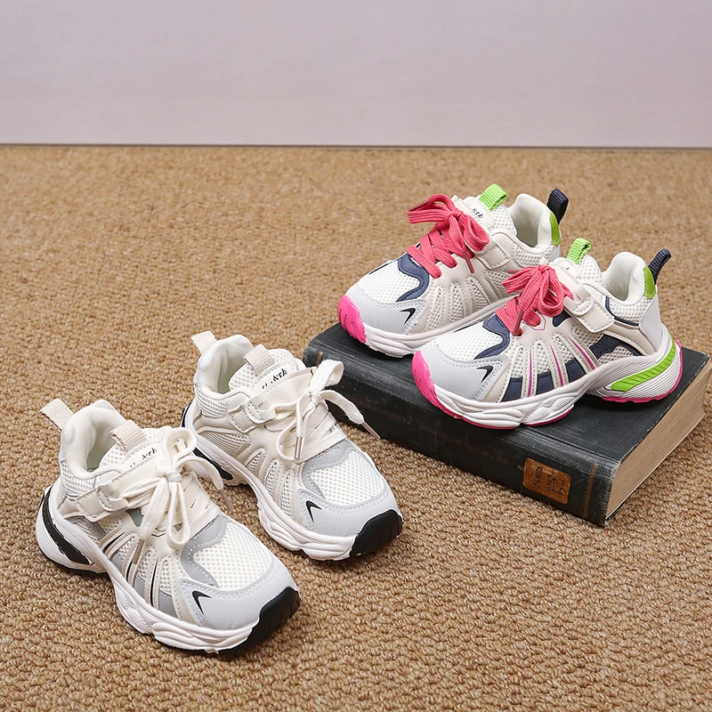 Casual Chunky Sneakers for Kids Lightweight Autumn