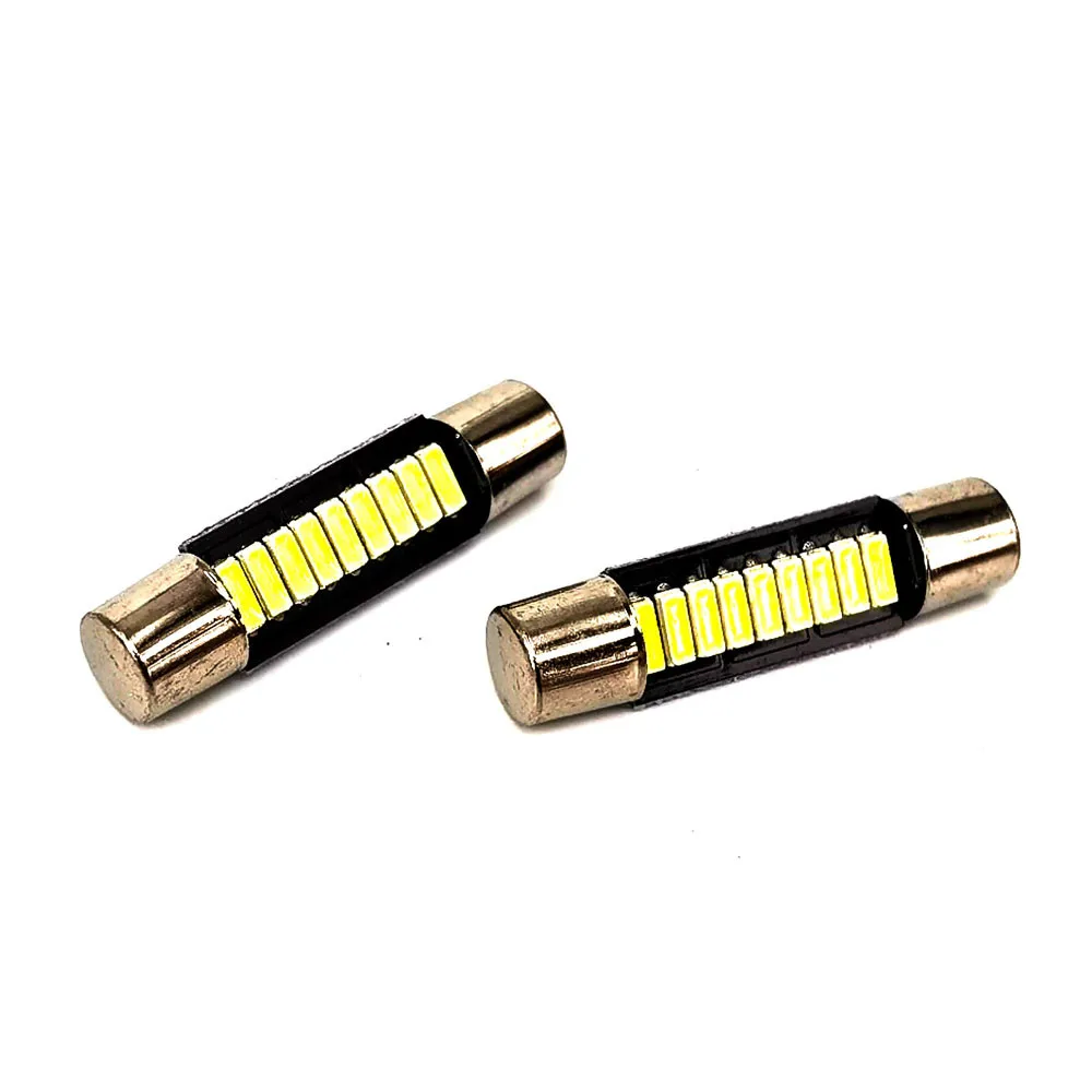 LED   4014 9 SMD , ȭ ſ LED ,  29mm, 1.1 ġ, 12V, T6.3, 30 