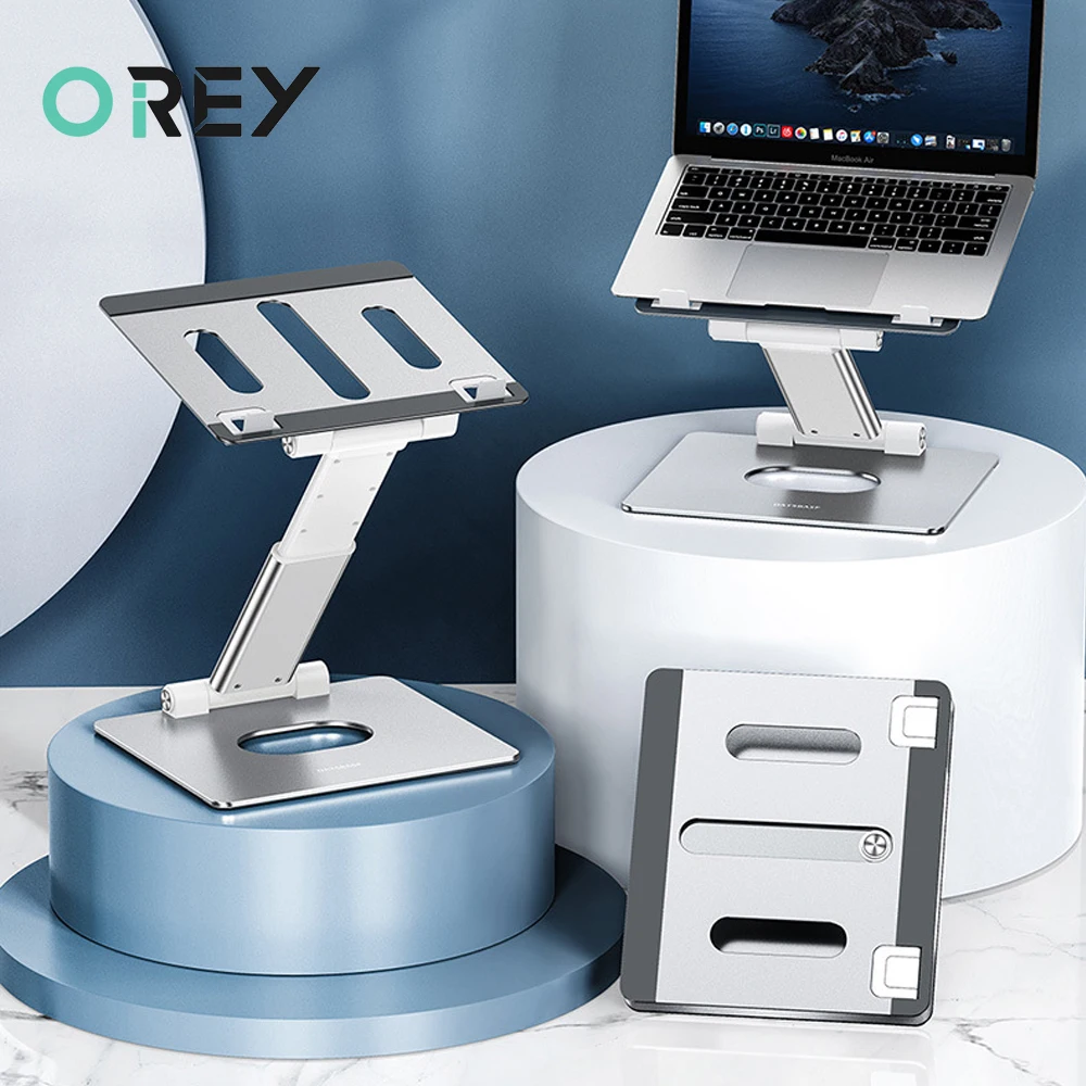 

Portable Laptop Stand For Bed Adjustable Aluminum Laptop Holder for Tablet iPad MacBook Computer Desk Cooling Pad Notebook Stand
