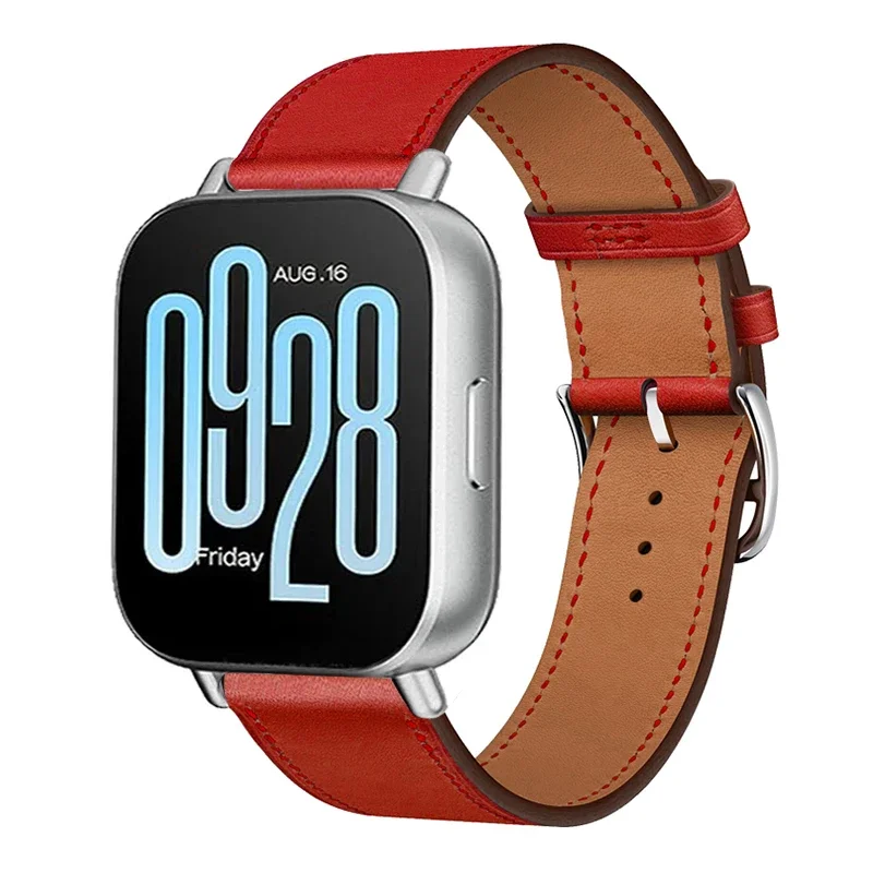 Elegant Leather Bracelet Loop Wrist Strap - Premium 22mm Accessory Band