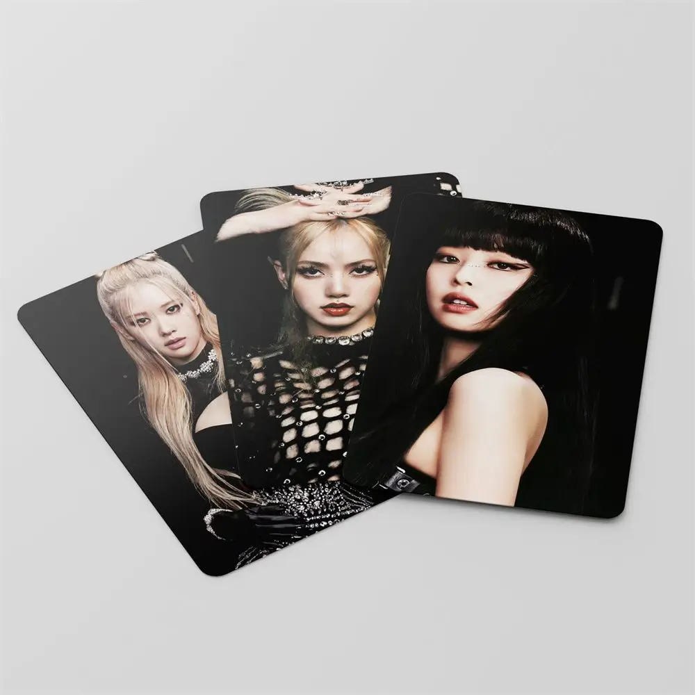 Amyove Kpop LISA JISOO JENNIE ROSE BLACKPINK Album LOMO Carte Photocard  Carte postale 