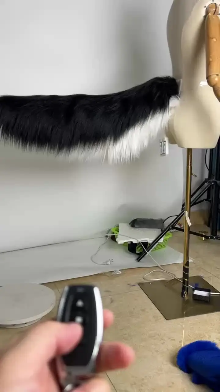 Большой пушистый хвост Loona Cosplay для косплея