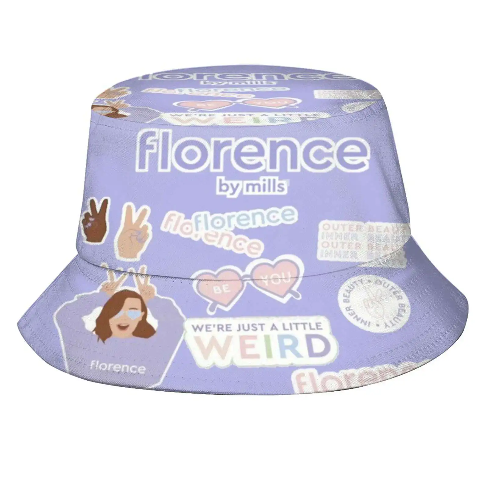 Firenze By Mills - Beauty Causal Cap Bucket Hat Millie Bobby Brown Firenze By Mills Girl Beauty Skincare Cleanser Eleven Skin