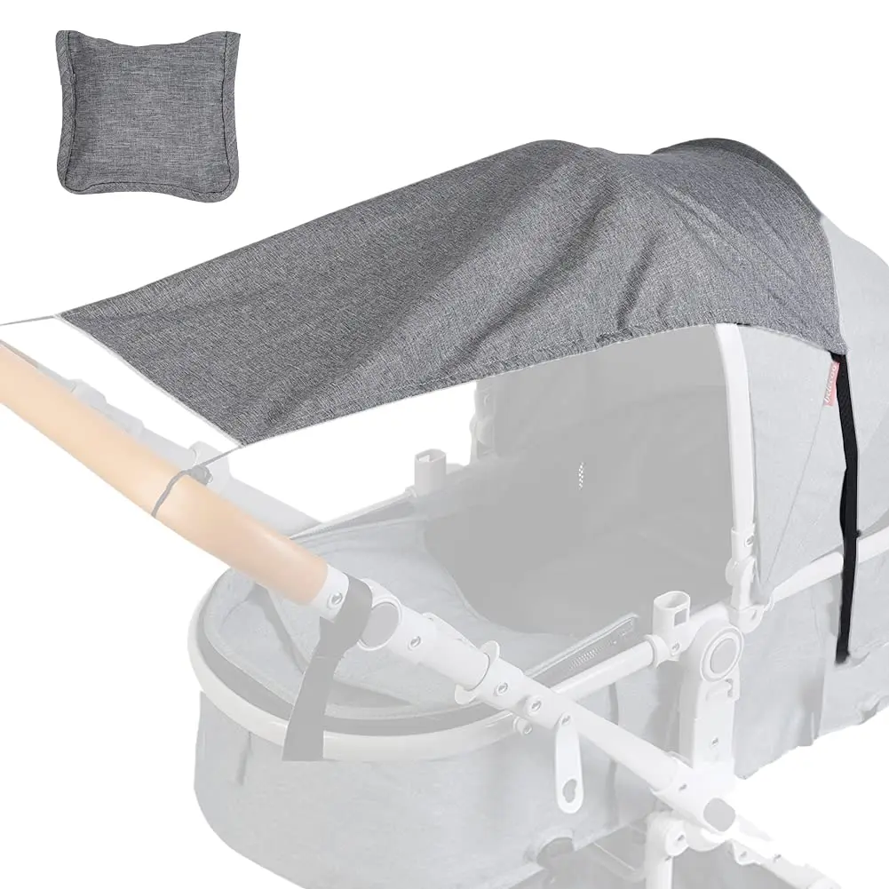 

Stroller Cover for Sun Universal Foldable Stroller Sun Shade SPF 50 UV Protection Infant Newborn Outdoor Stroller Shade Canopy