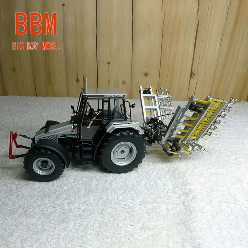 

Diecast 1/32 Scale Joskin Scariflex Towed Grass Comb Brush Machine Agricultural Car Models Classic Engineering Vehicle Model