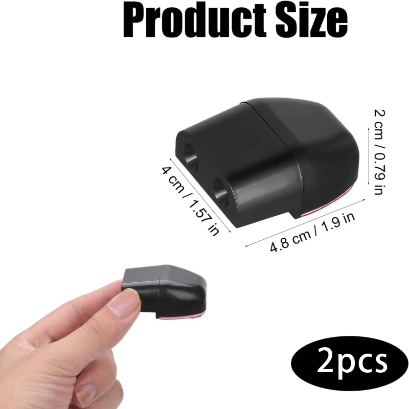 2Pcs Deer Warning Whistles Device Portable Deer Repelling Whistles Mini Car Safety Deer Whistle Weather-Resistant Animal Alert