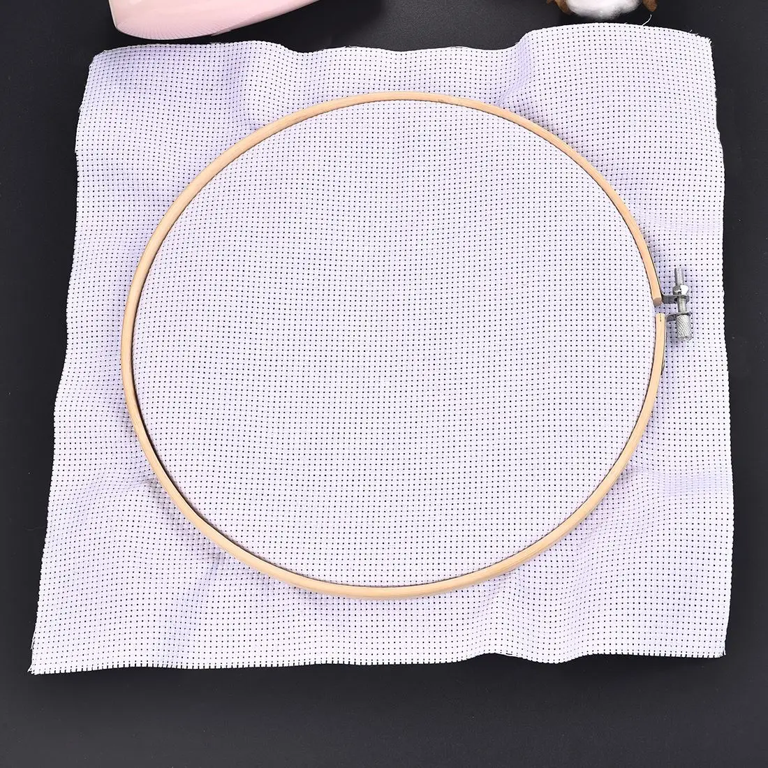 Wooden Embroidery Hoops Frame Set Bamboo Embroidery Hoop Rings For DIY Cross Stitch Needle Craft Tool 10-30cm embroidery set embroidery hoop embroidery tool