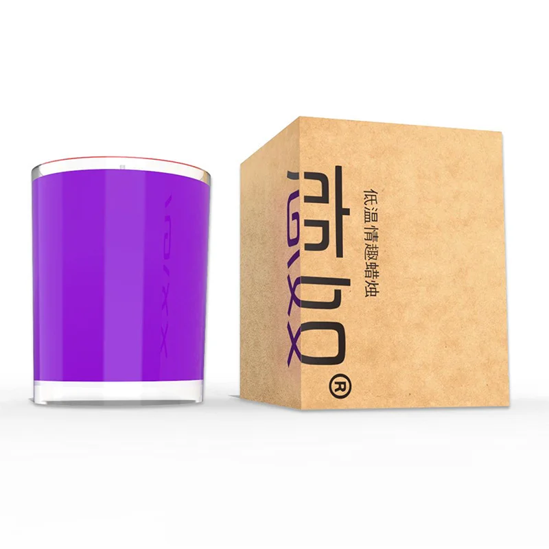 Love slave low temperature fun candle husband and wife passion drop wax three color flame retardant cup 80g alternative sex toy