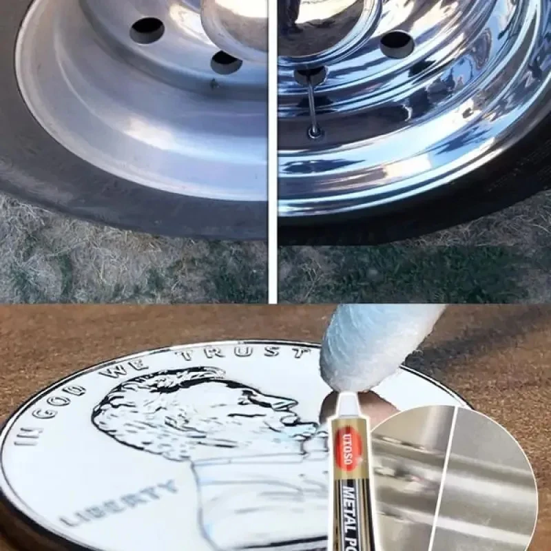 50g/100g Metal Polishing Cream Knife Machine Polishing Wax Mirror Stainless Steel Ceramic Watch Paste Rust Remover metal polishing cream