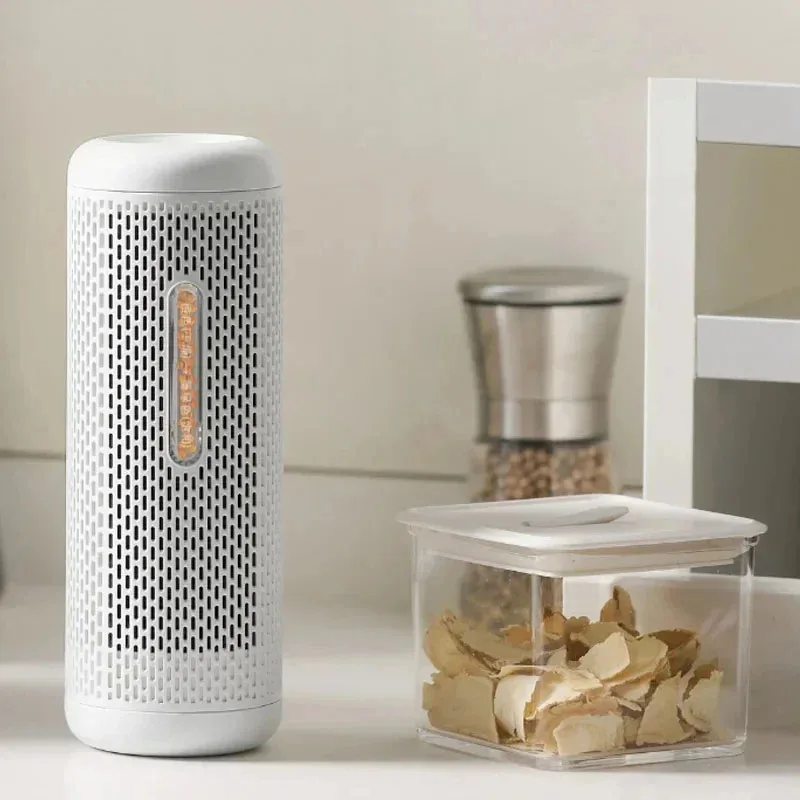 Youpin Deerma Dem-cs10m Mini Dehumidifier Reduce Air Humidity Dry/Wet Visual Window Holes Design Moisture Absorption/PTC Drying Mini Dehumidifier