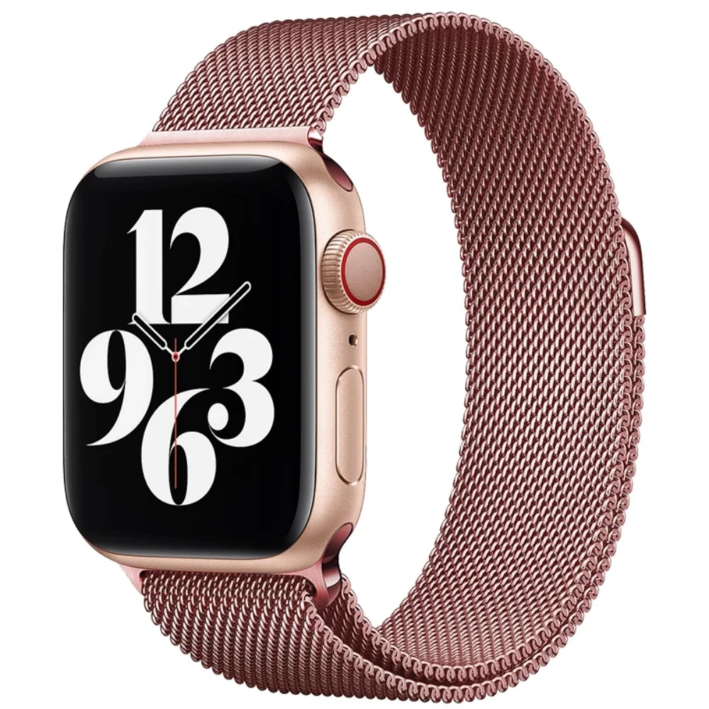 Sleek Milanese Apple Watch Bracelet Strap