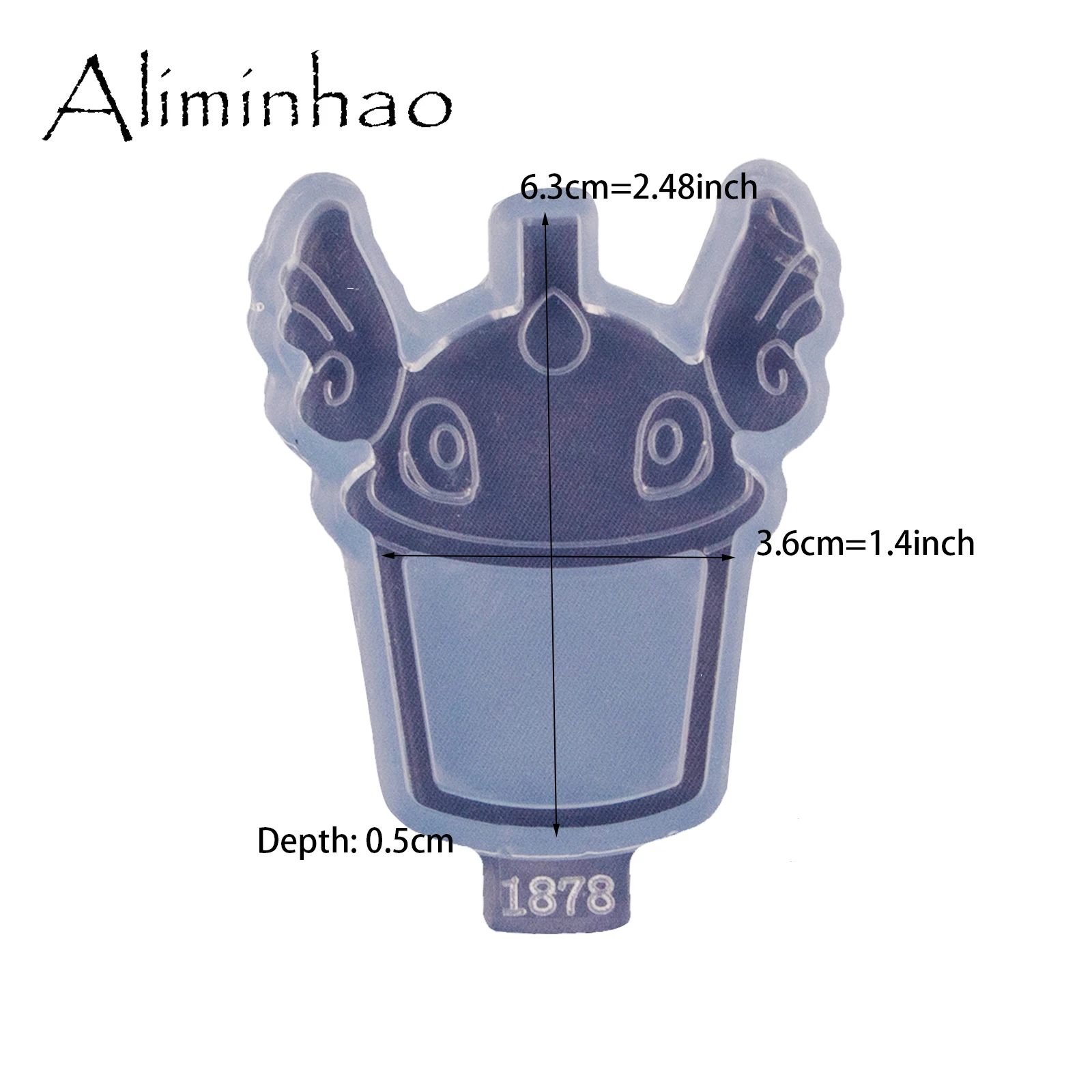 Dy1853 Anime Tier mit Herz Harz Shaker Formen Schmuck DIY handgemachte Charms Schlüssel bund Herstellung Anhänger Gussform – Detail 27