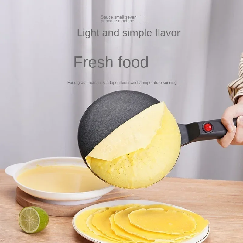 Electric Crepe Maker Breakfast Pizza Machine Pancake Baking Pan Cake Non-stick Griddle Chinese Spring Roll Cooking Tools