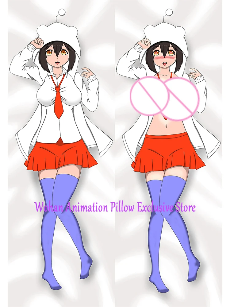 

Anime Pillow Cover Dakimakura Kisaragi Double-Sided Print Life-Size Body Pillows Cover Adult Case Bedding Gifts