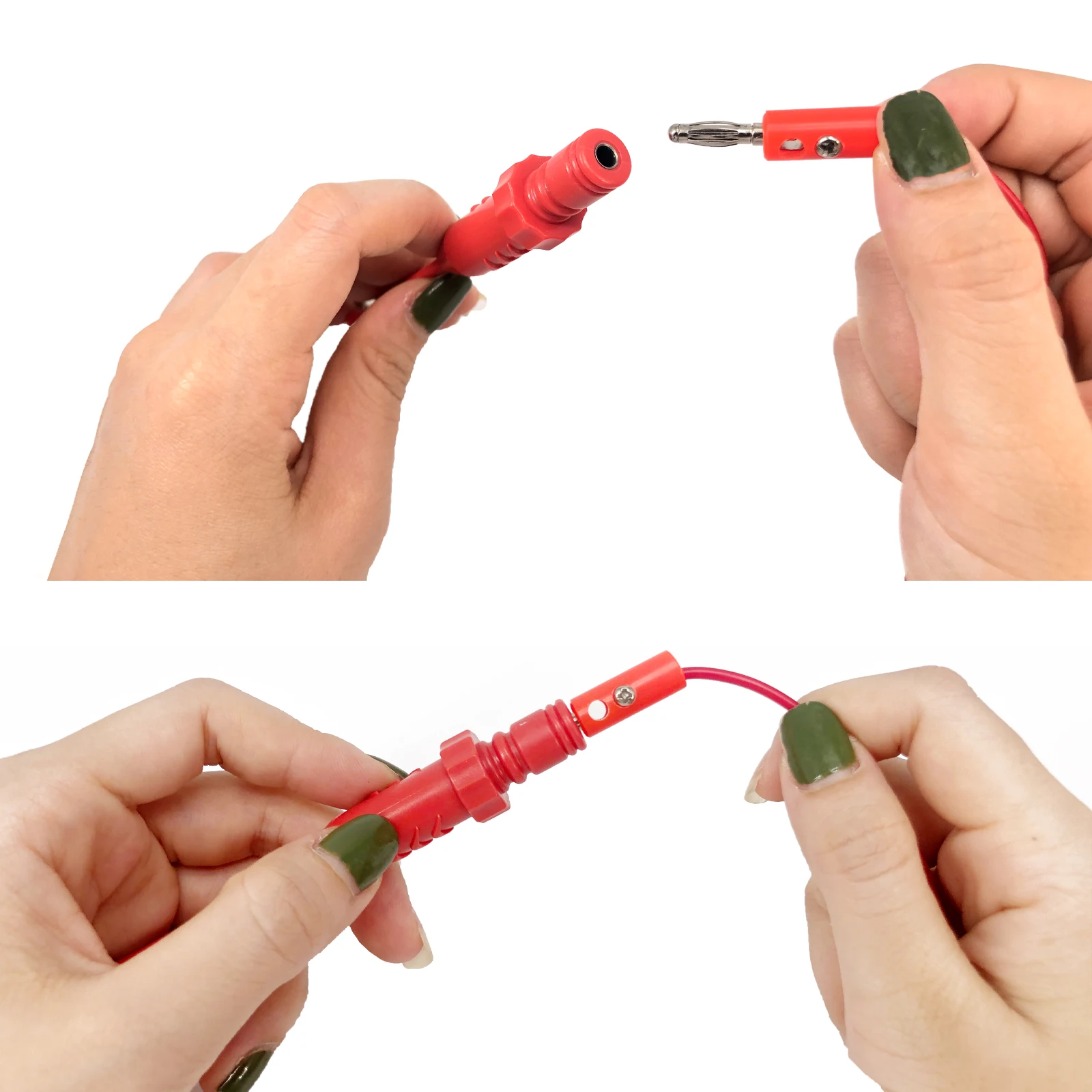 Safety Test Clip Insulation Piercing Probes Clip Piercing Test For Car Circuit Detection Diagnostic Tool Cable circuit detector circuit tester
