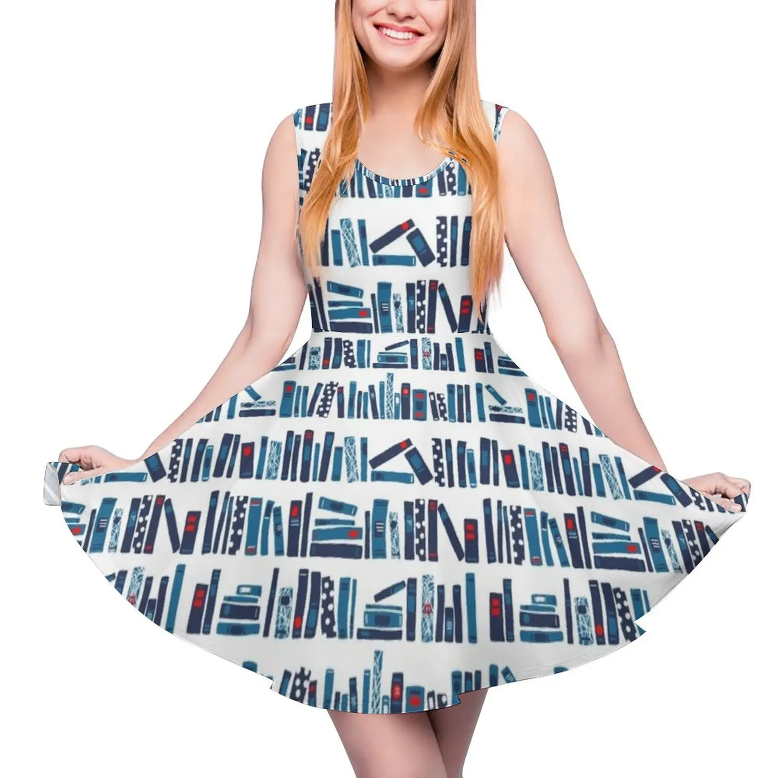 Keep Reading Sleeveless Dress womens summer jumpsuit dress for women summer Summer womens clothing