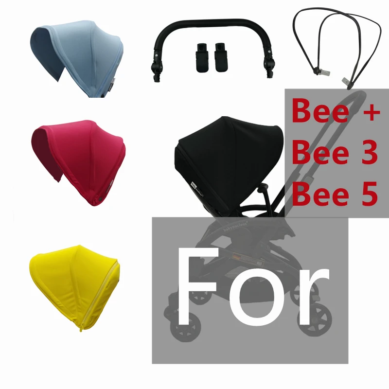 Passeggino Parasole Bracciolo Zanzariera Per Bugaboo Bee 5 Bee 3 Bee + Carrozzina Cappuccio Tenda Da Sole Copertura Del Baldacchino Accessori Per Pass