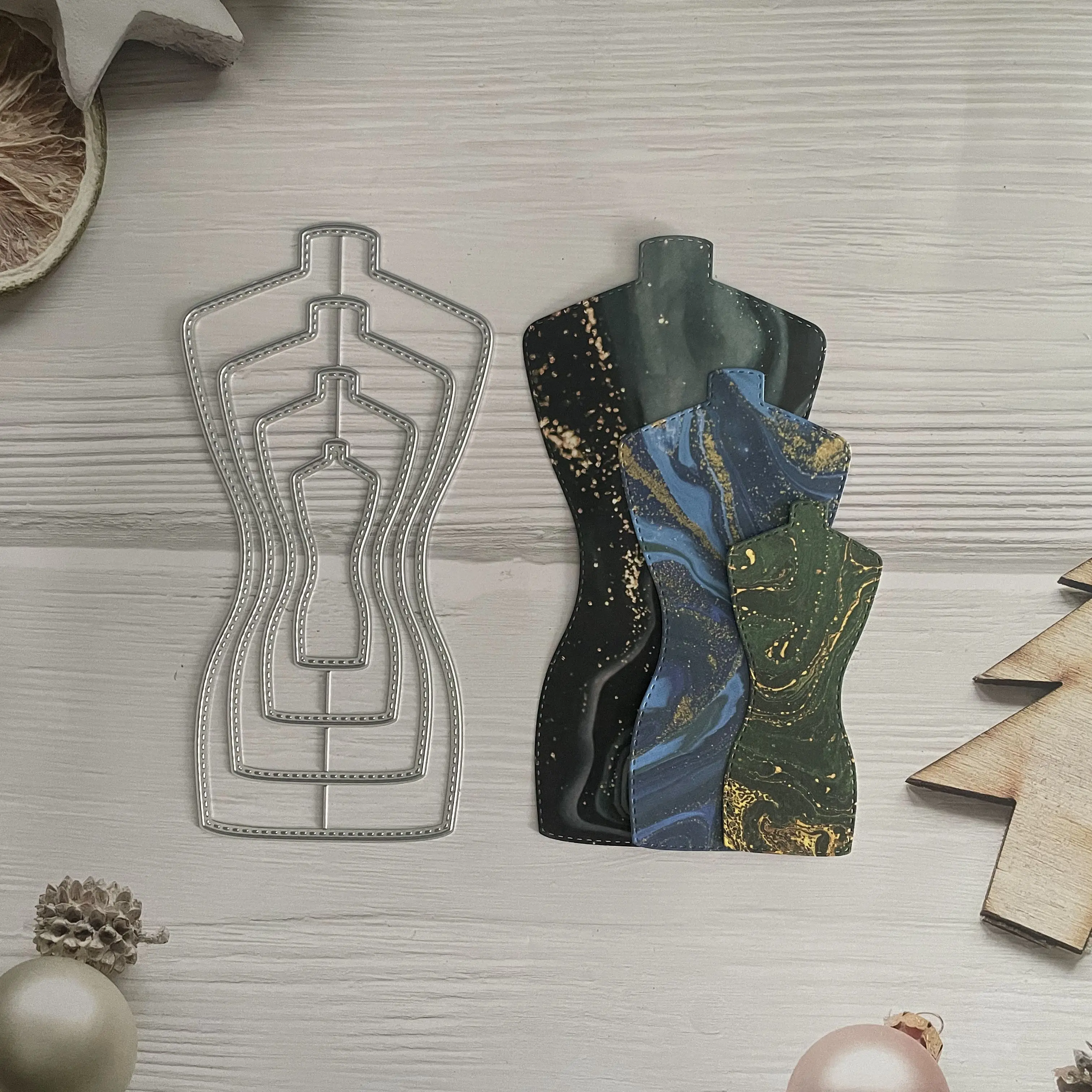 Matrices De Découpe En Métal, Pochoir, Bricolage