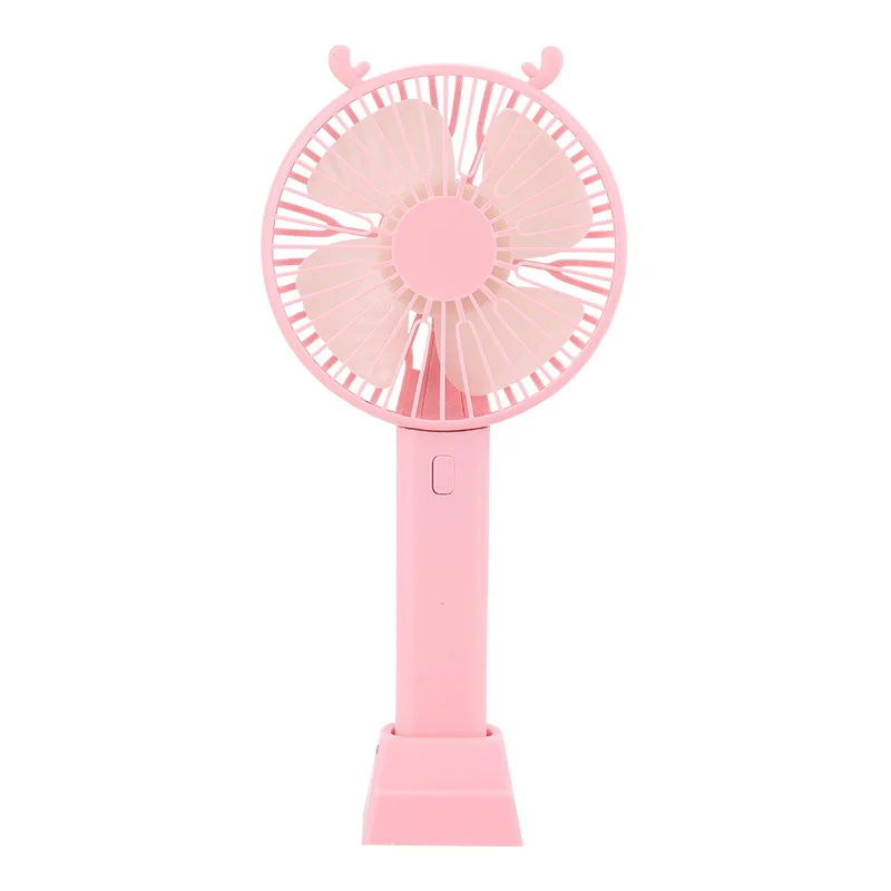 Mini Handheld Fan Outdoor Mini Creative Desktop Office Mute Charging Portable Handheld Fan Portable