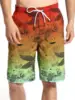 Summer Casual Shorts 3D Men's Beach Shorts Kids Fashion Surf Board Shorts Boys Quick Dry Swimwear Trunk Sports Fitness Briefs 2