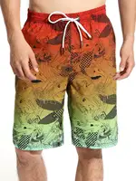 Summer Casual Shorts 3D Men's Beach Shorts Kids Fashion Surf Board Shorts Boys Quick Dry Swimwear Trunk Sports Fitness Briefs 2
