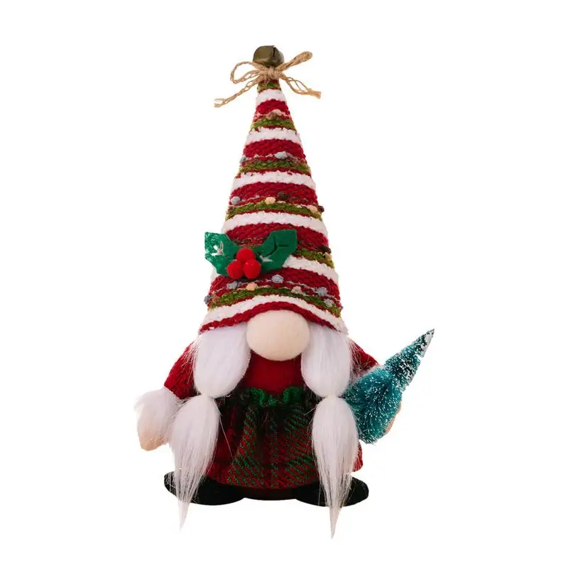 

Christmas Gnomes Plush Cute Gnome Ornaments Elf Decorations Handmade Swedish Gnomes Tomte Elf Decorations Holiday Gnomes For