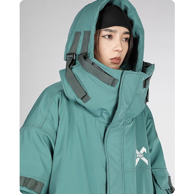 Down Jacket Puffer Jacket Parka Coat Parkas Coat Unisex Winter Puffy Jacket