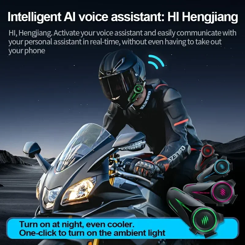 A50 Bluetooth Helmet Headset Wireless