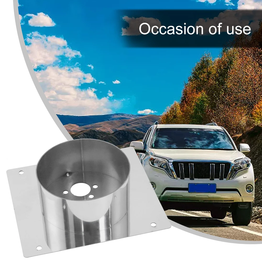 

1PCS Brand New Car Stainless Steel Diesel Heater Mounting Plate Fits For Eberspacher For Webasto Durable Accessories 60mm